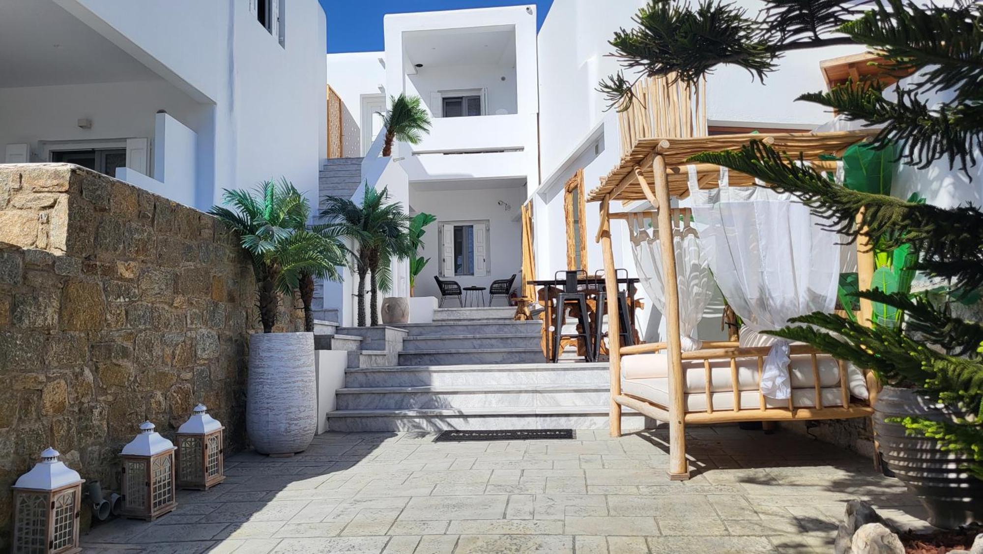 אנו מרה Mykonos Double Luxury Mini Suites - Adults Only מראה חיצוני תמונה